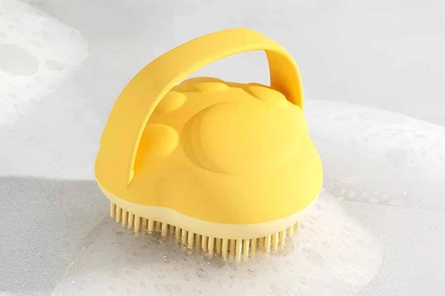 Gentle Silicone Baby Body Scrubber